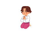 Cute kids doing sports exercises set, a Person Illustration by PaperTrident (Thumbnail 6 of 13)