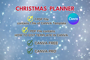 Editable Christmas Planner - Canva, a Templates & Theme by Adalin Shop (Thumbnail 12 of 12)