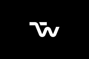 Minimalist TW Monogram Logo Design, a Branding & Logo Template by brandphant