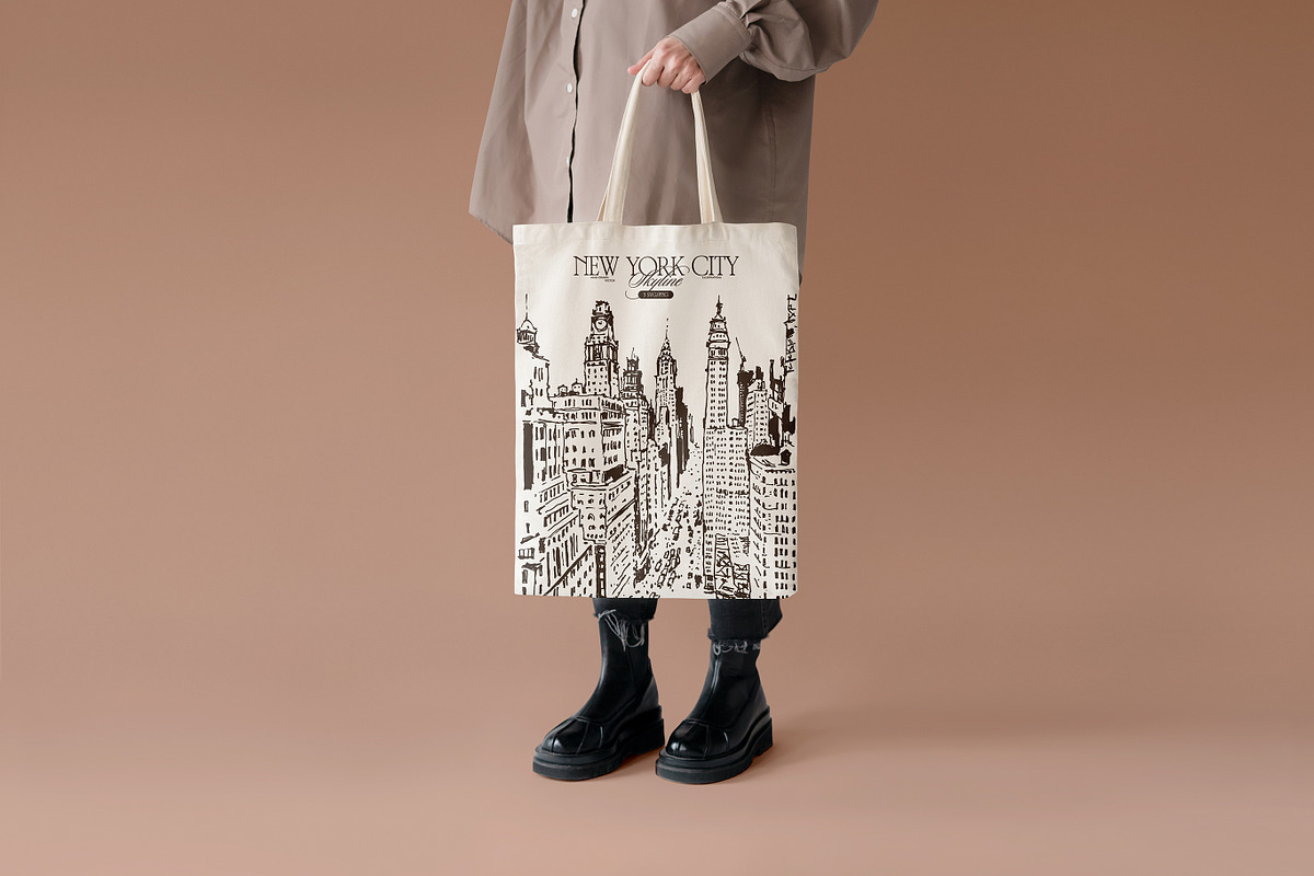 New York City Skyline Sketches, a Work Illustration by TheMountBirdStudio (Photo 8 of 8)