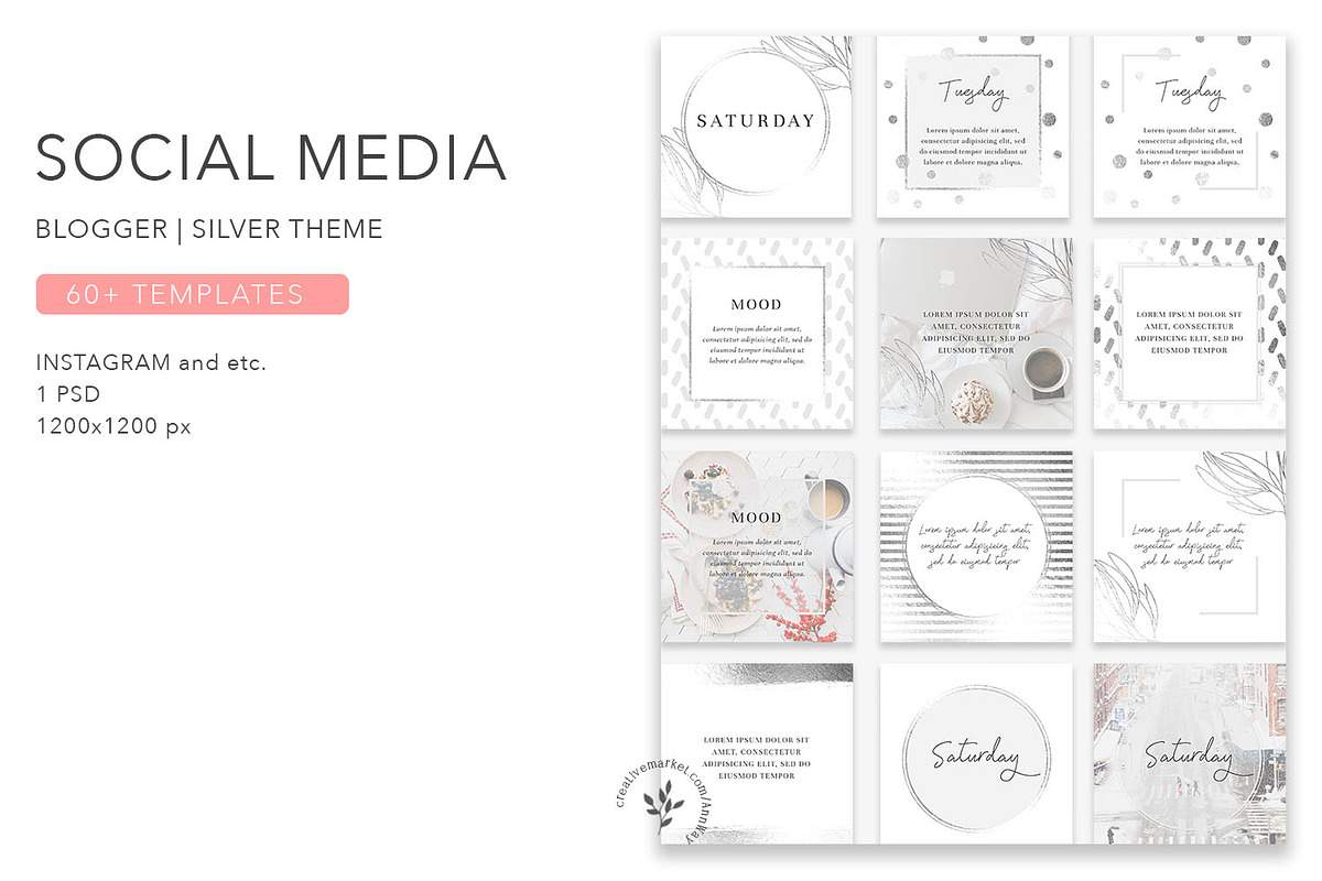 Blogger | Silver Theme, a Social Media Template by Blossom (Photo 1 of 7)
