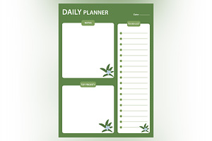 Daily Planner Sheet Design -32