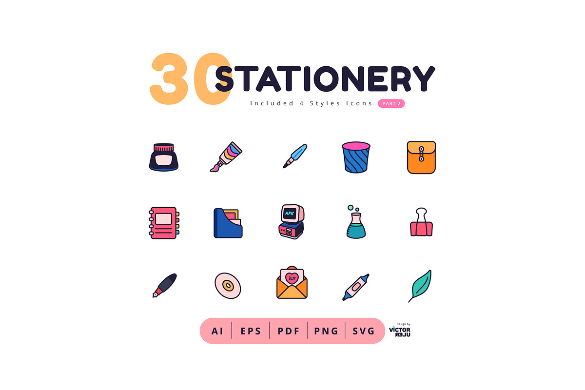 30 Icons - Stationery Part 2, an Icon by Victoruler (Photo 1 of 5)