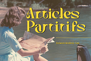 Between Aesthetic Font, a Serif Font by 177Studio (Thumbnail 6 of 8)