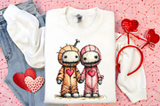 Valentine Voodoo Doll Clipart Bundle, an Illustration by Canvas Craft (Thumbnail 6 of 6)
