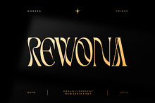 Rewona || Modern Elegant Serif Font