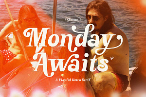 Monday Awaits | A playful serif