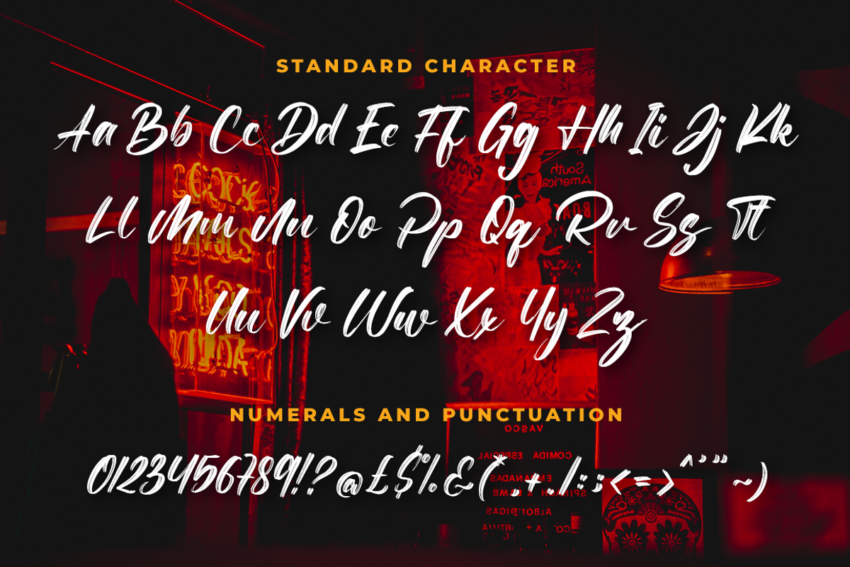 Attacks Font, a Script Font by Fatmawati (Photo 9 of 12)