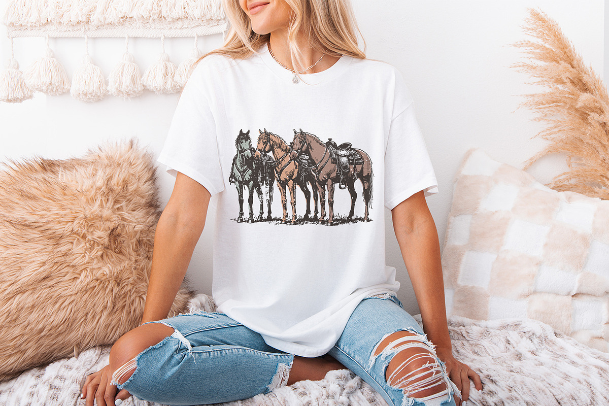 Western Horse PNG, Western, an Illustration by SharpMarketplace (Photo 3 of 9)