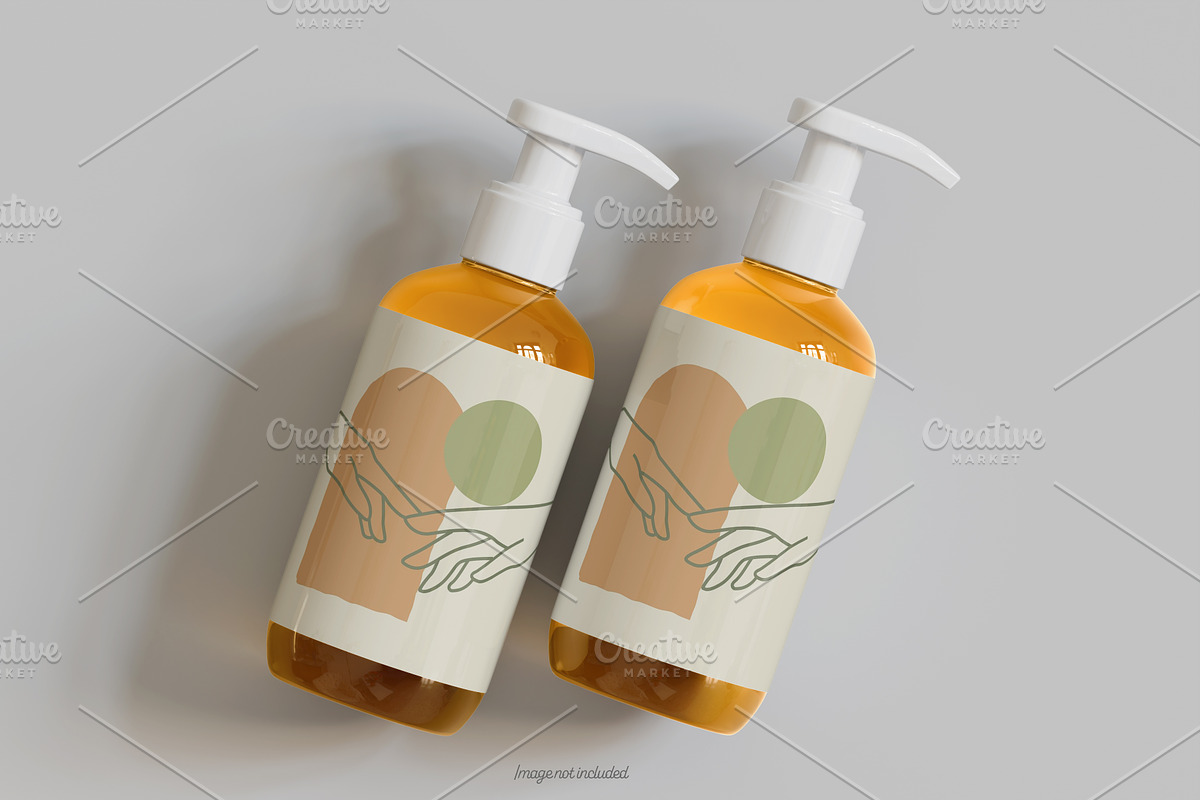 Bottle pump mockup bundles, a Cups & Container Mockup by Ambo Ampeng (Photo 18 of 22)