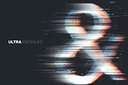 Error Data Glitch Letters Overlays, a Symbol Font by PhotoSpirit (Thumbnail 6 of 8)