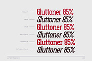 Gluttoner Vintage & Bold Slab Serif, a Serif Font by Lettertype Studio (Thumbnail 2 of 15)