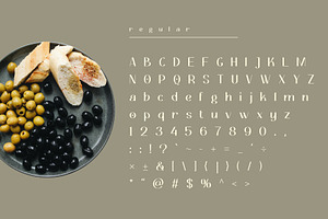 Olea Olive Sans-Serif Font