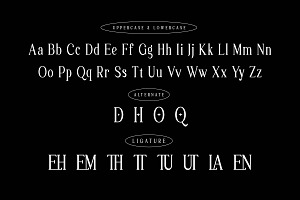 Laqenut - Serif Display Font