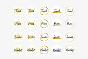 Gold Instagram Highlights Canva, a Graphic by DeeBeeDesign (Thumbnail 2 of 7)