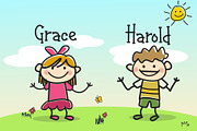 Happy Kids - Playful Font, a Handwritten Font by BearyType Studio (Thumbnail 11 of 13)