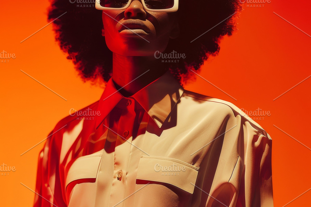 109 Fashion models in sunglasses, a Beauty & Fashion Photo by Handmadefont (Photo 106 of 113)