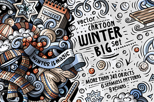 Winter Doodle Big Pack