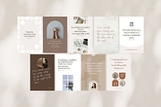 Pinterest Pin Templates Canva Shadow, a Social Media Template by Keikoya (Thumbnail 3 of 13)