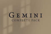 Gemini Complete Pack, a Presentation Template by SlideStation (Thumbnail 1 of 13)