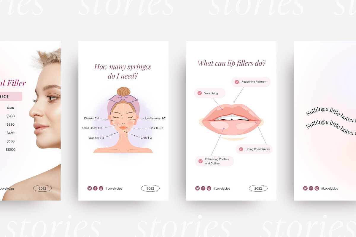 Nurse Injector Instagram templates, a Social Media Template by ...