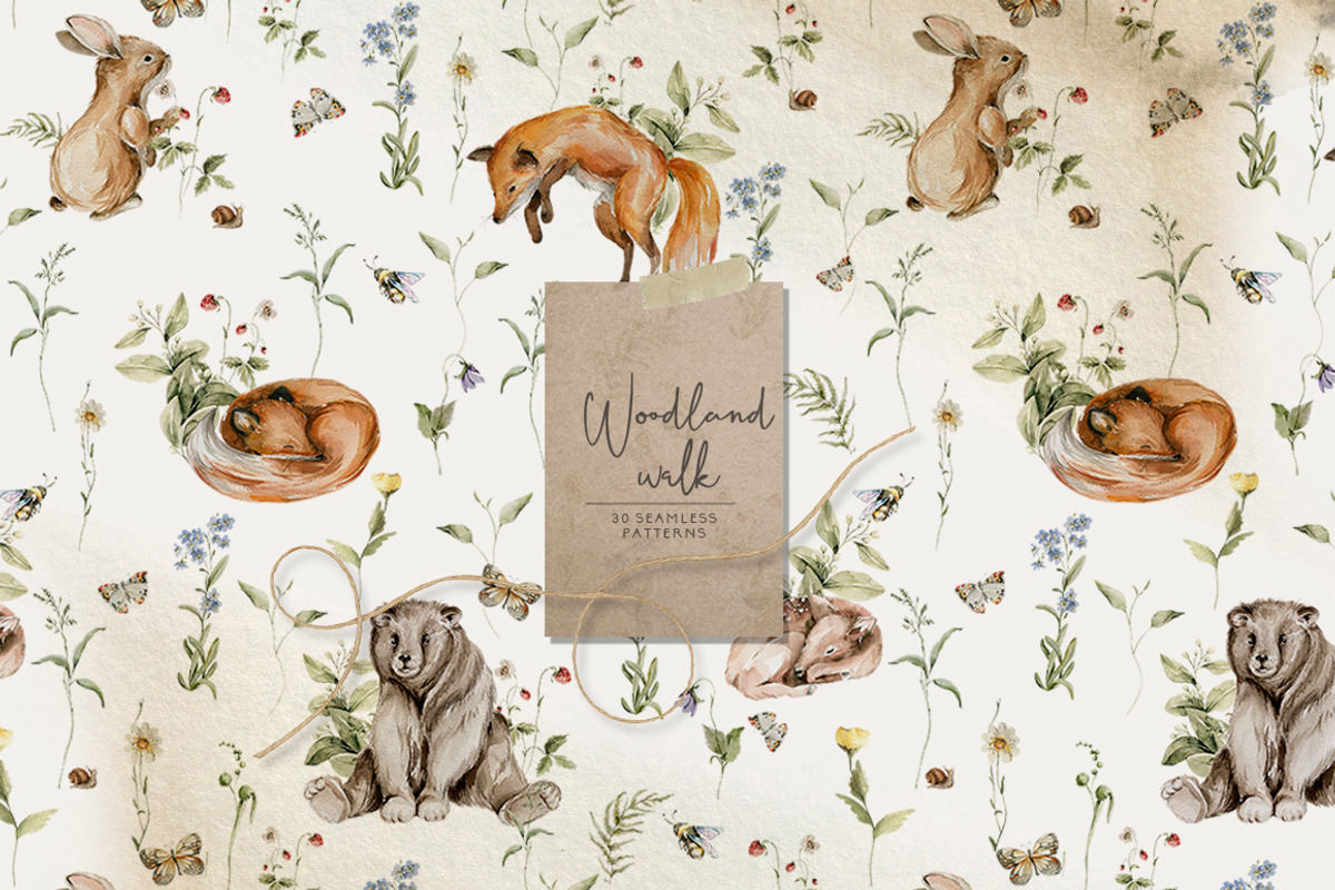 Woodland animals Bundle 2000, an Animal Illustration by 60secondsArt (Photo 13 of 13)