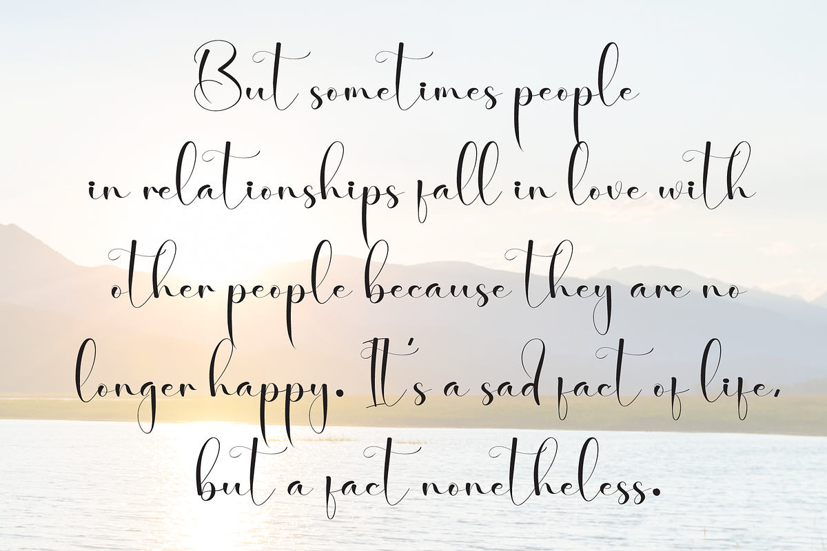 Historya | Script Font, a Handwritten Font by Scratchones (Photo 6 of 9)