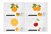 Fruit Papercraft SVG Cut Files, a Food Illustration by illuztrate (Thumbnail 5 of 7)
