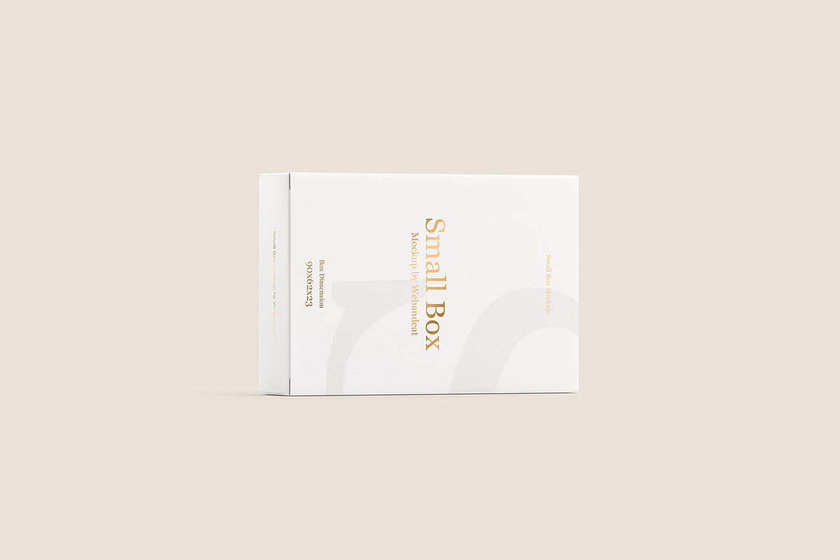 Small Box Mockup, a Packaging Mockup by WebAndCat (Photo 13 of 40)