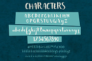 Baballotto font - Bold Brush Font, a Handwritten Font by PATCHPO (Thumbnail 3 of 7)