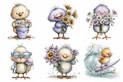 Summer Funny Chick Clipart, an Illustration by Daily.Designs (Thumbnail 8 of 8)