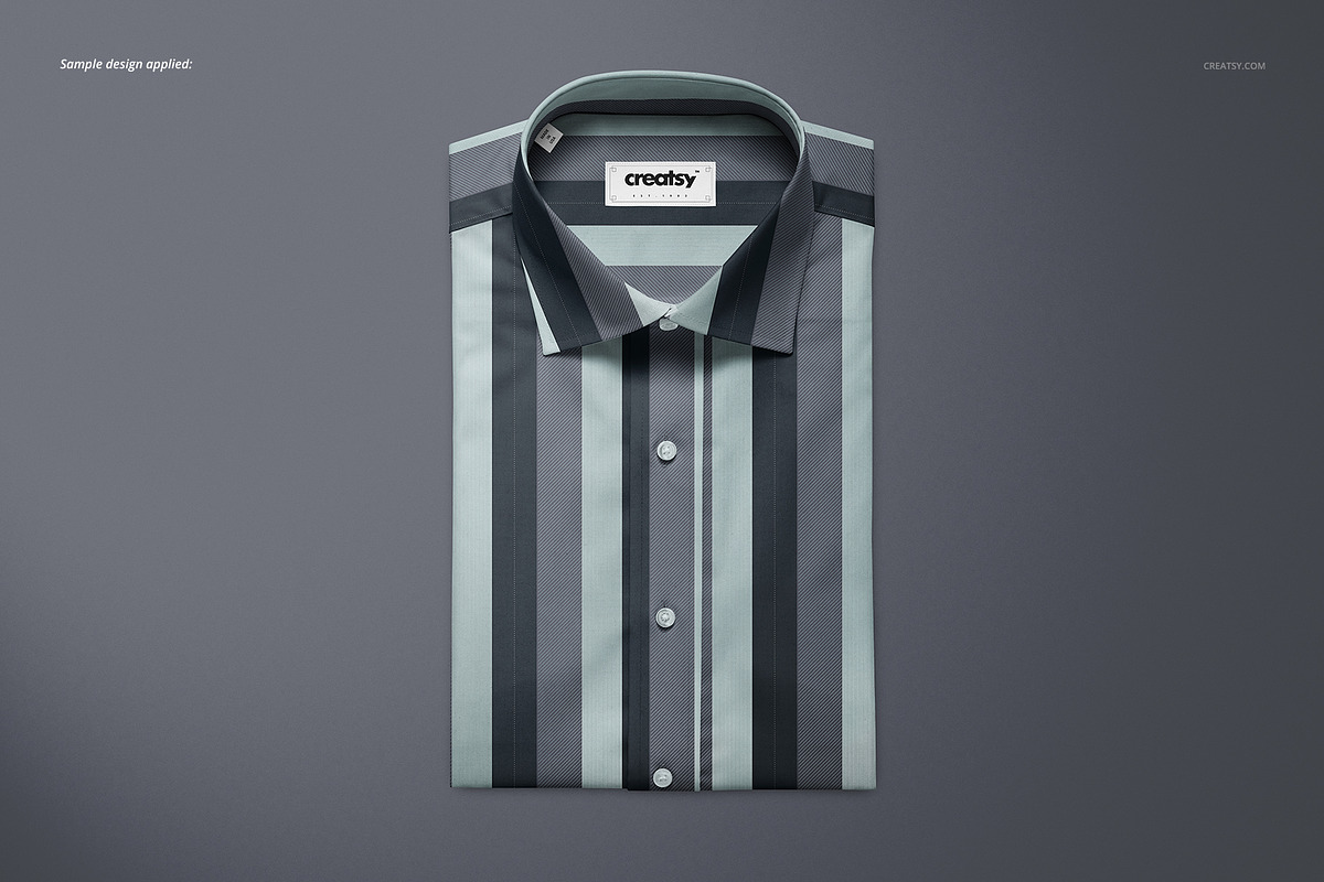 Folded Dress Shirt Mockup, a Shirt Mockup by Creatsy (Photo 4 of 8)
