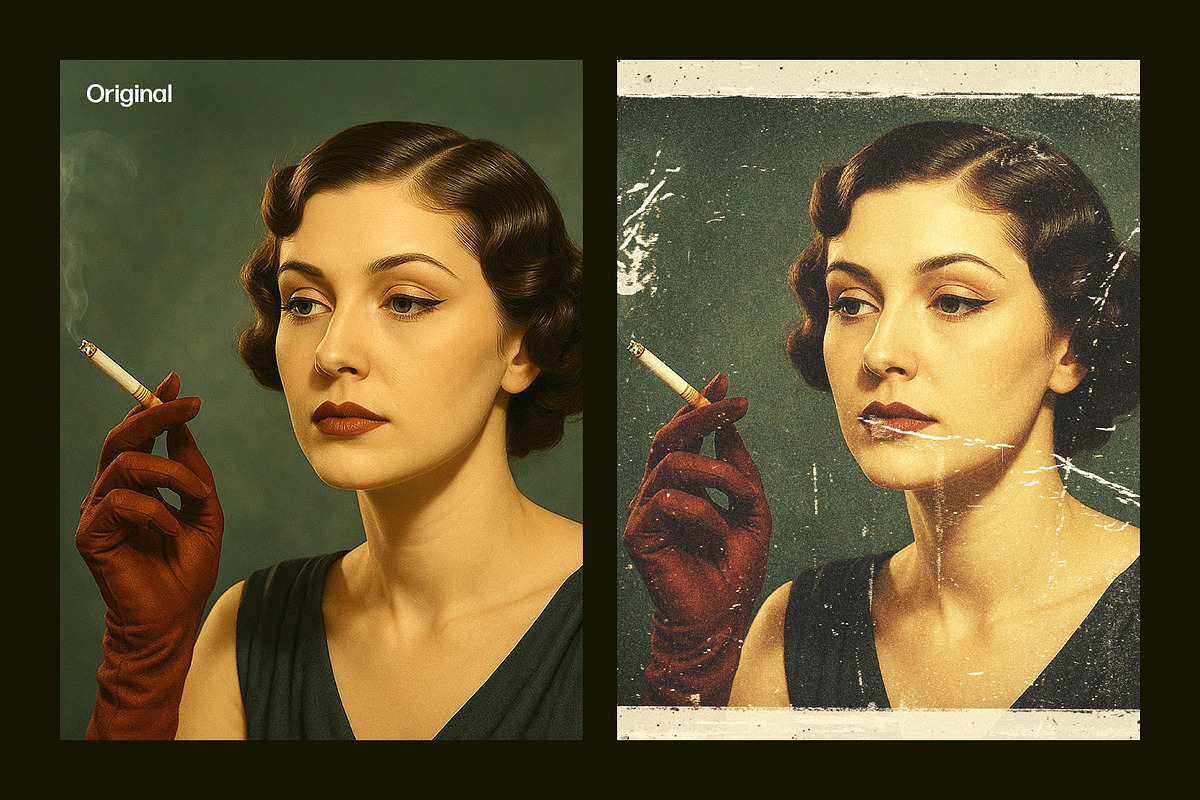 Vintage Grunge Picture Effect, a Layer Style Add-On by DesignerCandies (Photo 6 of 7)