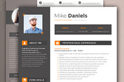 Resume for Engineering Manager, a Resume Template by MotoCMS (Thumbnail 1 of 2)