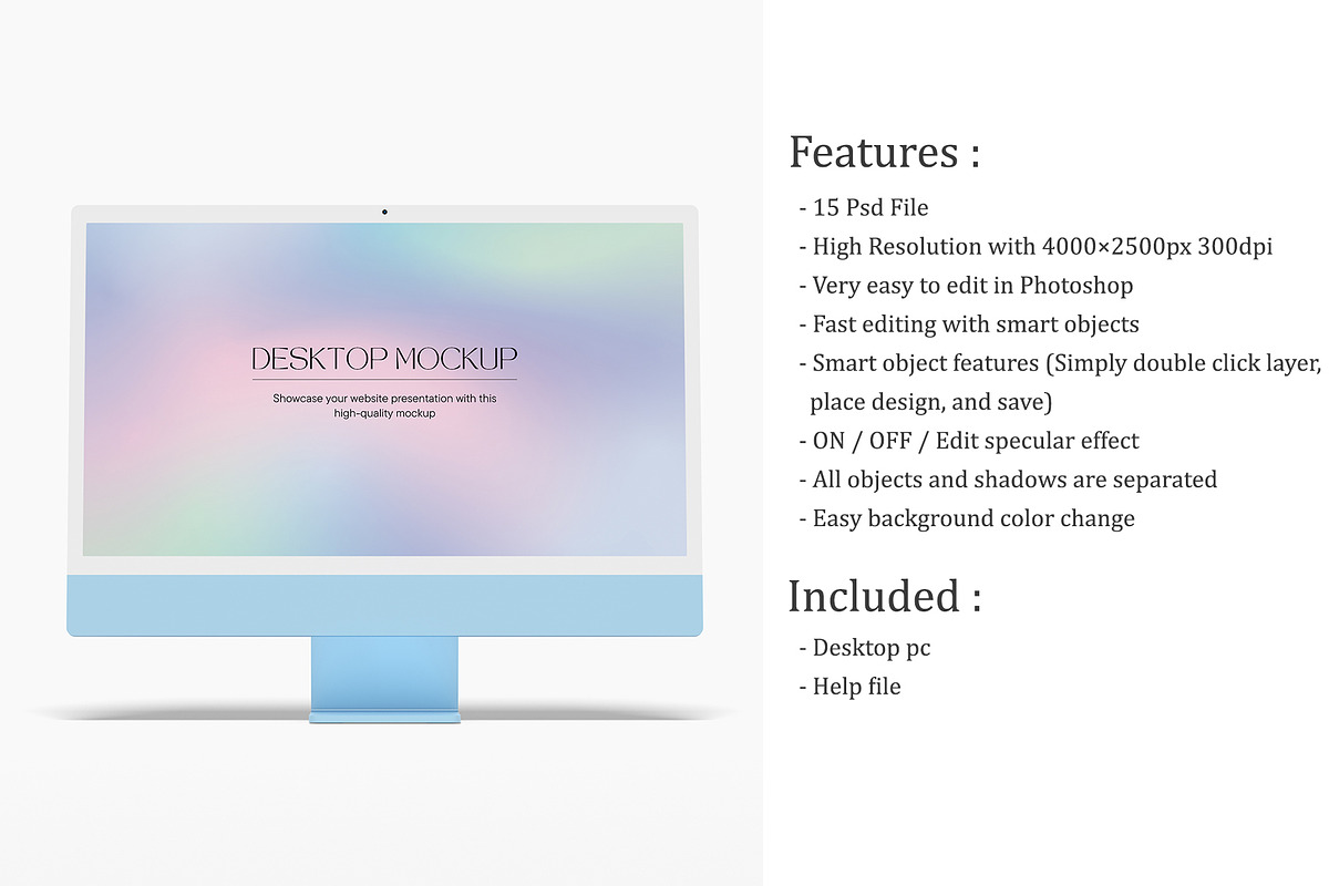Desktop Screen Mockup, an iPhone Mockup by zuhraabdullah (Photo 3 of 17)