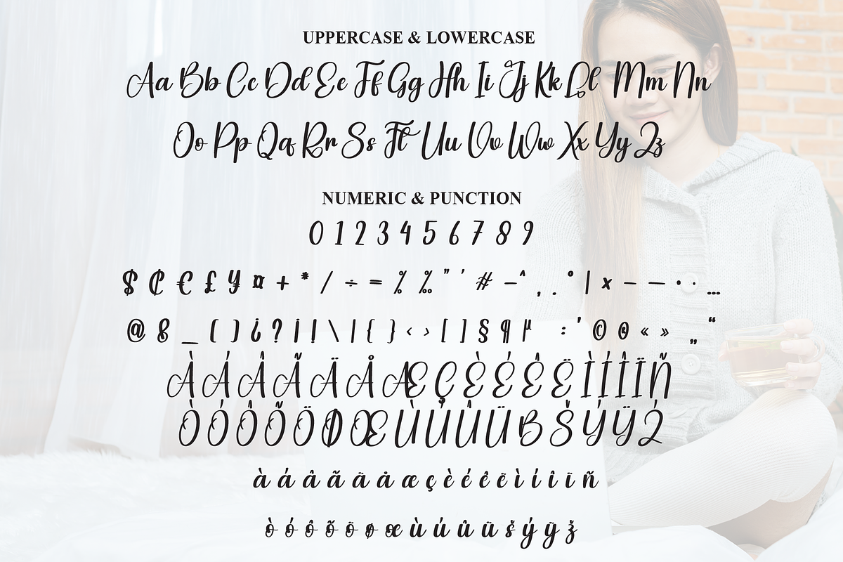 Stayhome | Script Font, a Handwritten Font by Scratchones (Photo 7 of 9)
