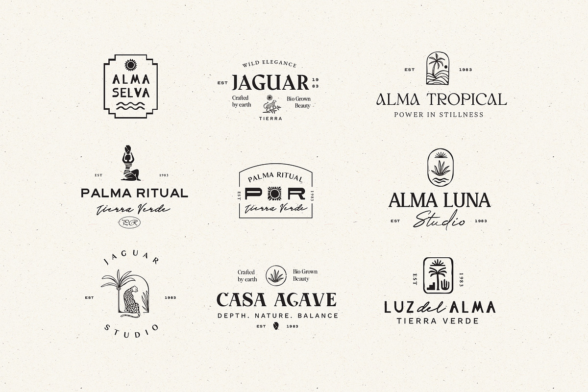 CASA TULUM | Refined Logo Collection, a Branding & Logo Template by Studio_Byrsa (Photo 5 of 16)