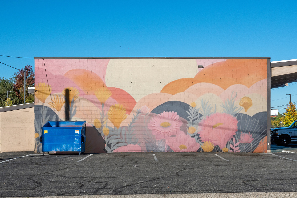 Painted Mural Billboard Mockup PSD, an Advertising Mockup by Area Mockups (Photo 2 of 3)