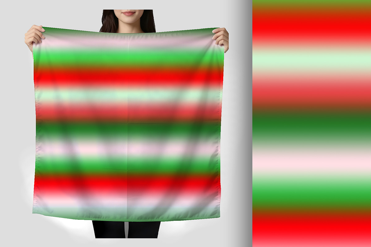 Christmas Candy Cane Gradient, a Background Graphic by Sharon Schwalbe (Photo 4 of 6)