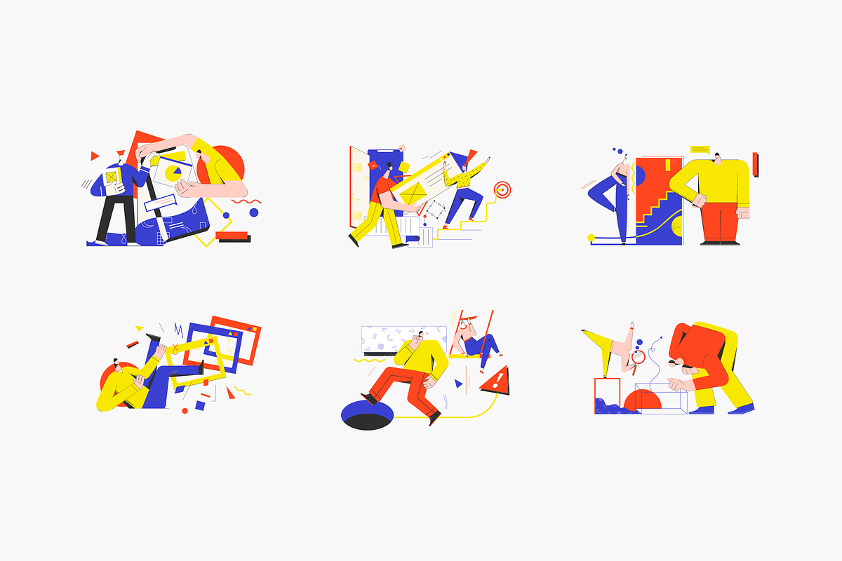 Yeeow! Illustration Kit, a Templates & Theme by ls-illustrations (Photo 7 of 7)