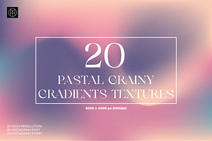 Pastel Grainy Gradient Textures, a Background Graphic by Mohit Designer