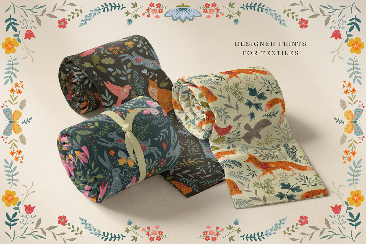 Forest Stories. Folk Collection, an Object Graphic by Molly art (Photo 13 of 17)