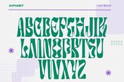 Bevel, a Font by maghrib (Thumbnail 5 of 6)