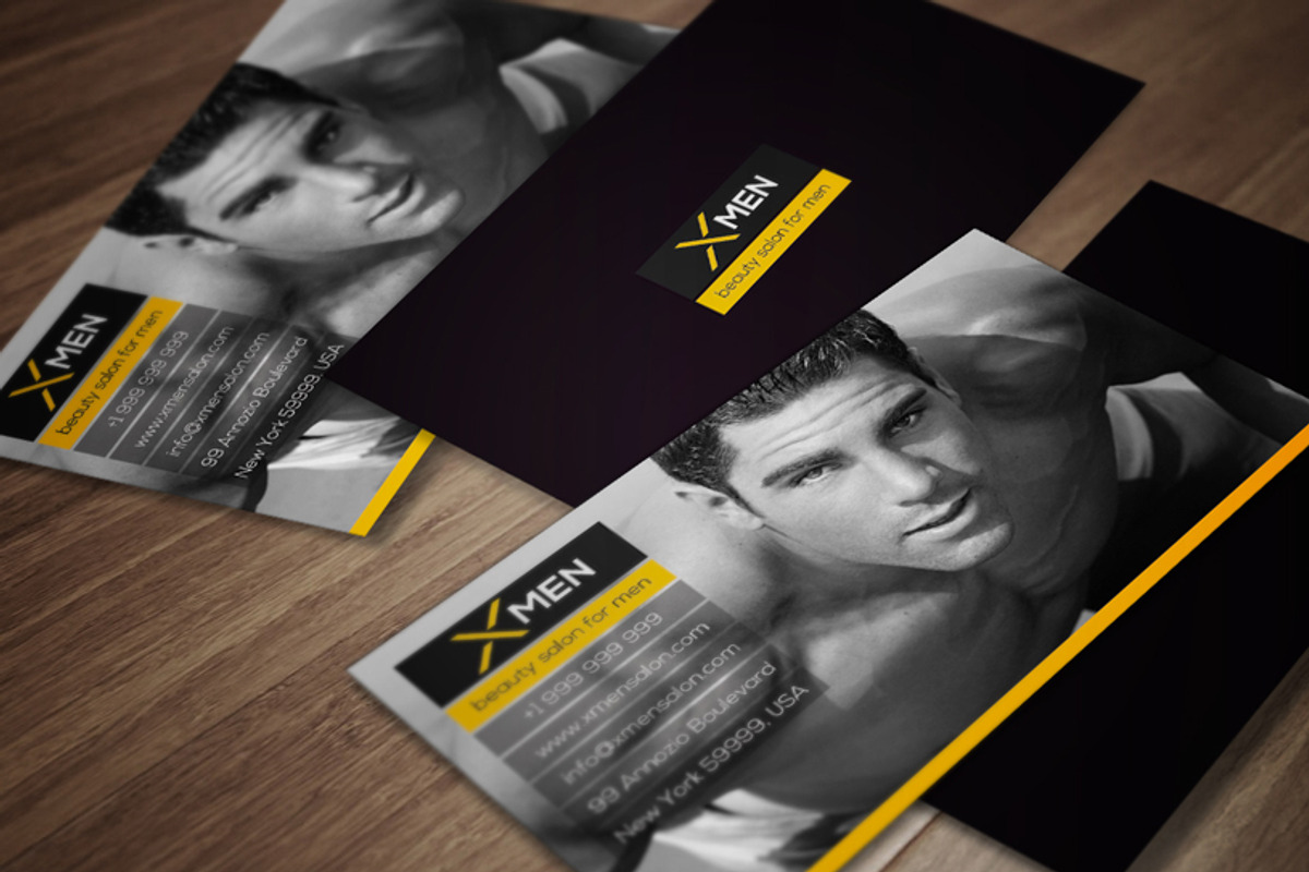 Beauty Card CM116, a Business Card Template by annozio (Photo 1 of 4)