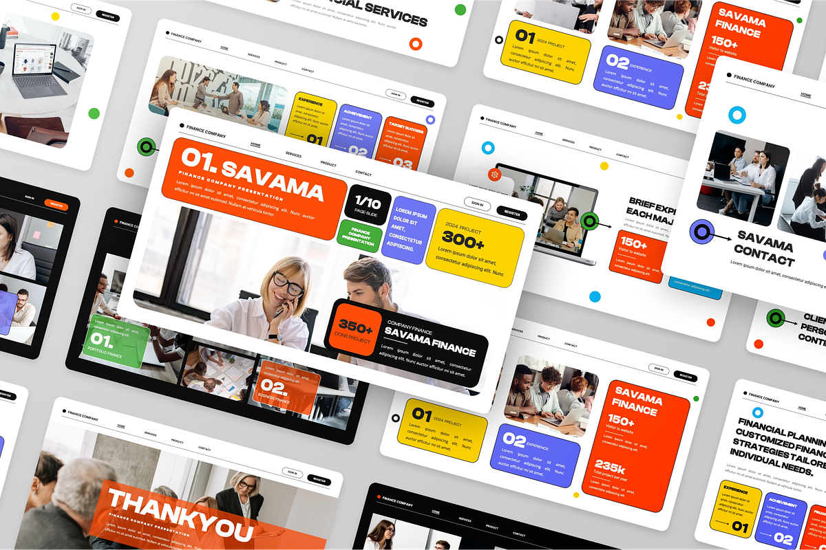 Finance Company Creative Keynote, a Presentation Template by Annora Studio (Photo 5 of 5)