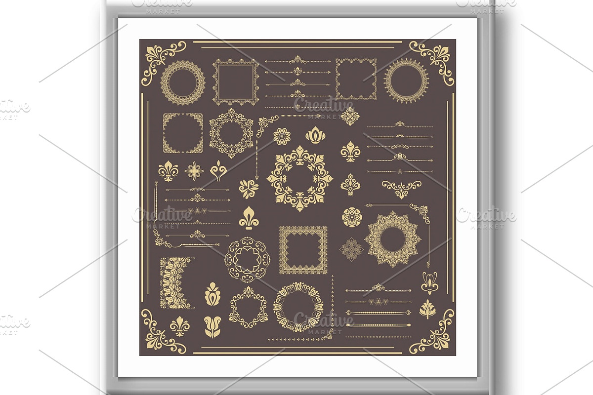 Vintage Set of Patterns, a Pattern Graphic by FineArtStudio (Photo 3 of 3)