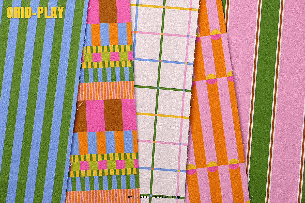 Stripes & Plaids Seamless Pattern, a Pattern Graphic by Essentially Nomadic (Photo 6 of 14)