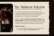 Darkwood Aesthetic Video Bundle, a Social Media Template by The Flossy Finch (Thumbnail 3 of 24)