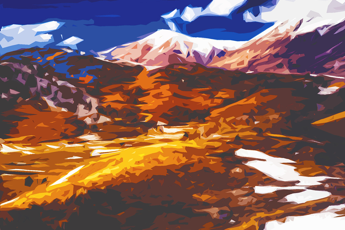 Polygon Reduction Photoshop Action, an Action Add-On by IngeniousArtist (Photo 4 of 6)