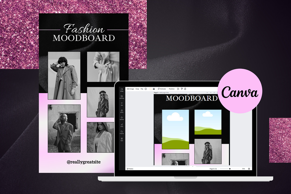 50 Fashion Stories Canva Templates, a Templates & Theme by TemplateCastleStore (Photo 8 of 10)